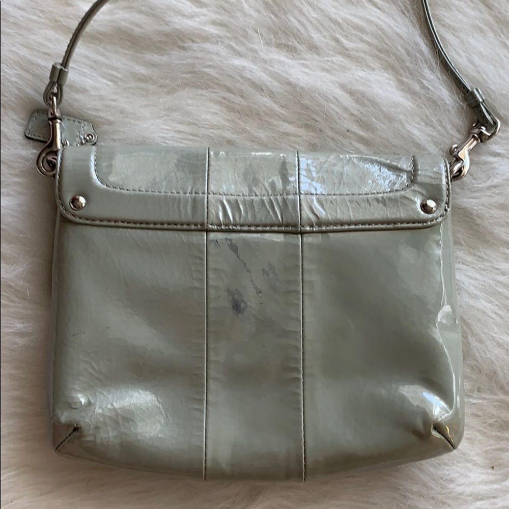 Coach | green patent leather small Crossbody bag - Picture 7 of 15